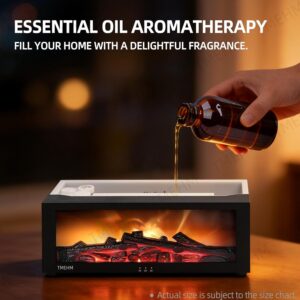 Aroma Humidifier 7 Colors Black Large - Image 4