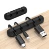 Cable Organizer Clips 2 Packs 5 Slots