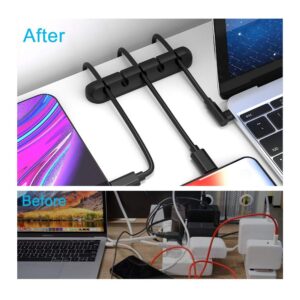 Cable Organizer Clips 2 Packs 5 Slots - Image 2