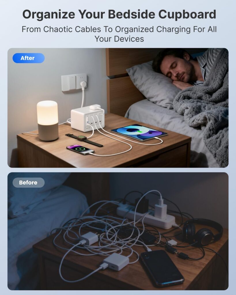 Desktop Charging Station 12-in-1 Multi-Port - Image 2