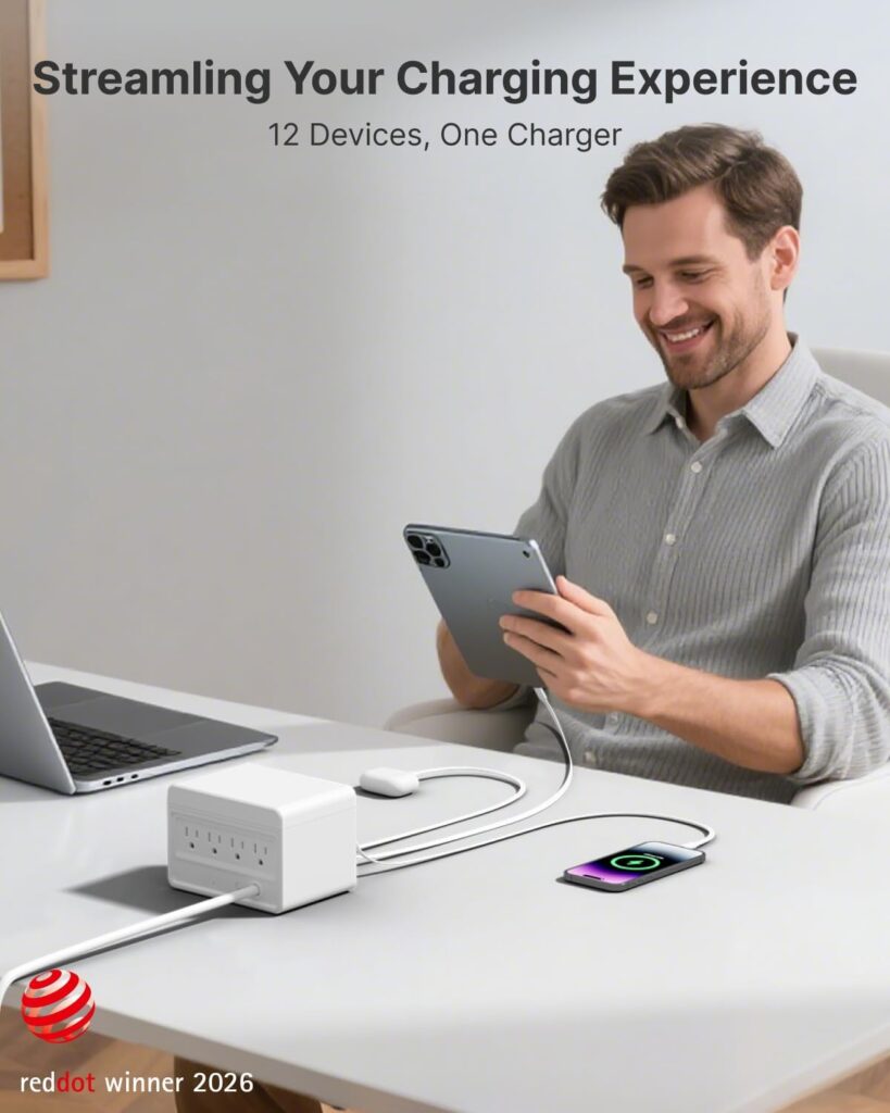 Desktop Charging Station 12-in-1 Multi-Port - Image 4