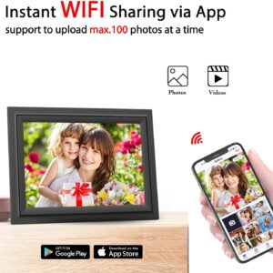 Digital Picture Frame 10.1 Inch WiFi Touch Screen - Image 3