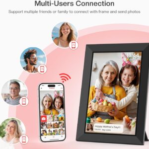 Digital Picture Frame 10.1 Inch WiFi Touch Screen - Image 6