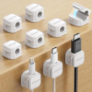 Magnetic Cable Clips 9 Pack Adjustable