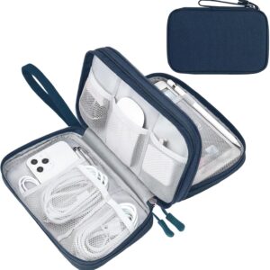 Portable Electronic Organizer Bag Waterproof Medium Black - Image 14