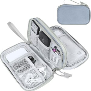 Portable Electronic Organizer Bag Waterproof Medium Black - Image 16