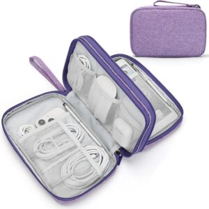 Portable Electronic Organizer Bag Waterproof Medium Black - Image 19