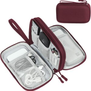 Portable Electronic Organizer Bag Waterproof Medium Black - Image 22