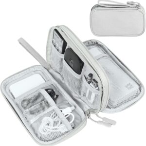 Portable Electronic Organizer Bag Waterproof Medium Black - Image 23