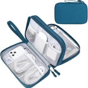 Portable Electronic Organizer Bag Waterproof Medium Black - Image 25