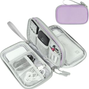 Portable Electronic Organizer Bag Waterproof Medium Black - Image 26