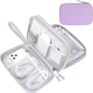 Portable Electronic Organizer Bag Waterproof Medium Black - Image 31