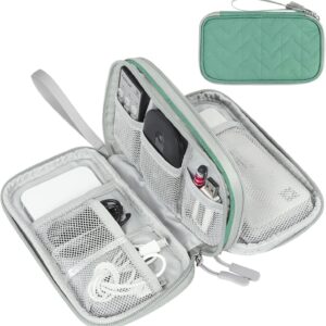 Portable Electronic Organizer Bag Waterproof Medium Black - Image 32
