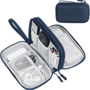 Portable Electronic Organizer Bag Waterproof Medium Black - Image 33