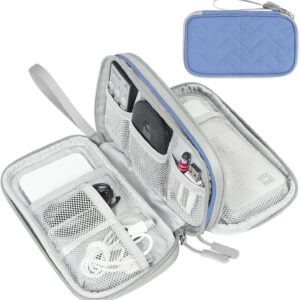 Portable Electronic Organizer Bag Waterproof Medium Black - Image 36