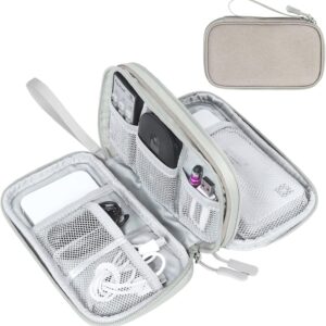 Portable Electronic Organizer Bag Waterproof Medium Black - Image 40