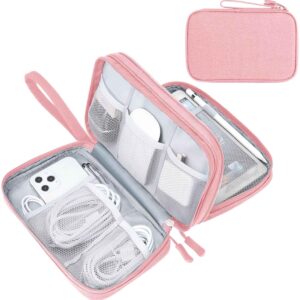Portable Electronic Organizer Bag Waterproof Medium Black - Image 44