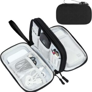 Portable Electronic Organizer Bag Waterproof Medium Black - Image 45