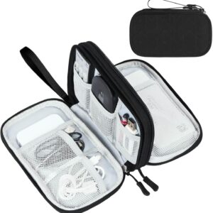 Portable Electronic Organizer Bag Waterproof Medium Black - Image 46