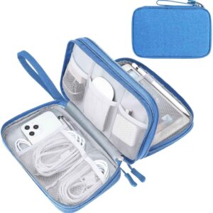 Portable Electronic Organizer Bag Waterproof Medium Black - Image 47