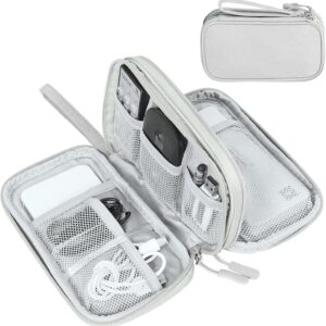 Portable Electronic Organizer Bag Waterproof Medium Black - Image 49