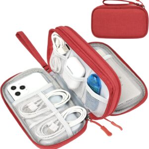 Portable Electronic Organizer Bag Waterproof Medium Black - Image 56