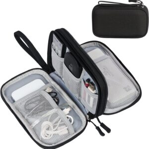Portable Electronic Organizer Bag Waterproof Medium Black - Image 57