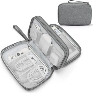Portable Electronic Organizer Bag Waterproof Medium Black - Image 65