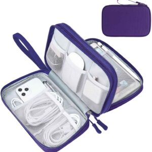 Portable Electronic Organizer Bag Waterproof Medium Black - Image 67