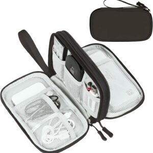 Portable Electronic Organizer Bag Waterproof Medium Black - Image 68