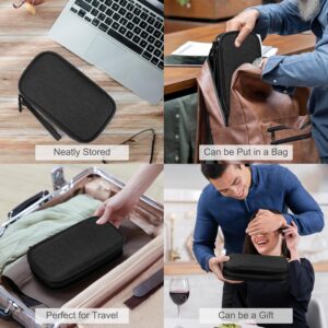 Portable Electronic Organizer Bag Waterproof Medium Black - Image 7