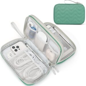 Portable Electronic Organizer Bag Waterproof Medium Black - Image 8