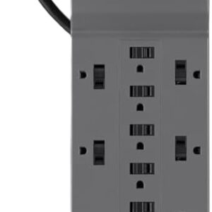 Surge Protector Power Strip 12 Outlet 8ft Cord - Image 8